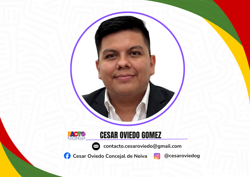 Retrato de Cesar Augusto Oviedo Gomez