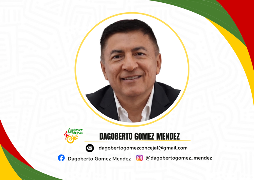 Retrato de Dagoberto Gomez Mendez